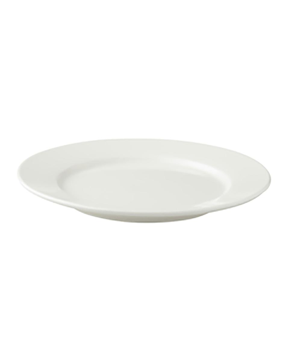 Assiette - Ø20 CM - 6 pièces - Blanc - Palmer - Ivoire Royal - 126943