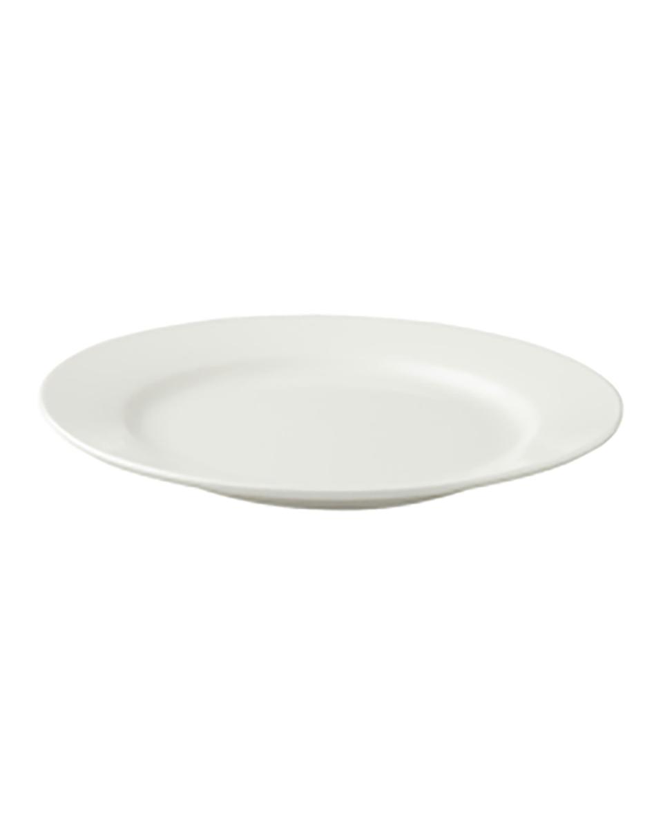 Assiette - Ø17,5 CM - 6 pièces - Blanc - Palmer - Ivoire Royal - 126942