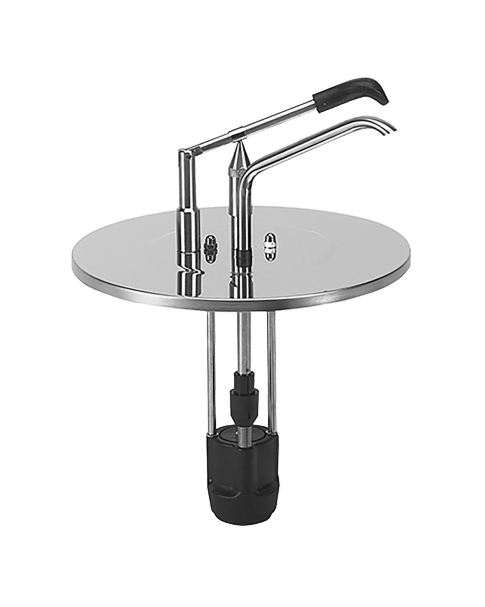 Seau-Distributeur - H 41 CM - 0,001 KG - Ø27,4 CM - Inox - +0°C / +35°C - Hovicon - 865210