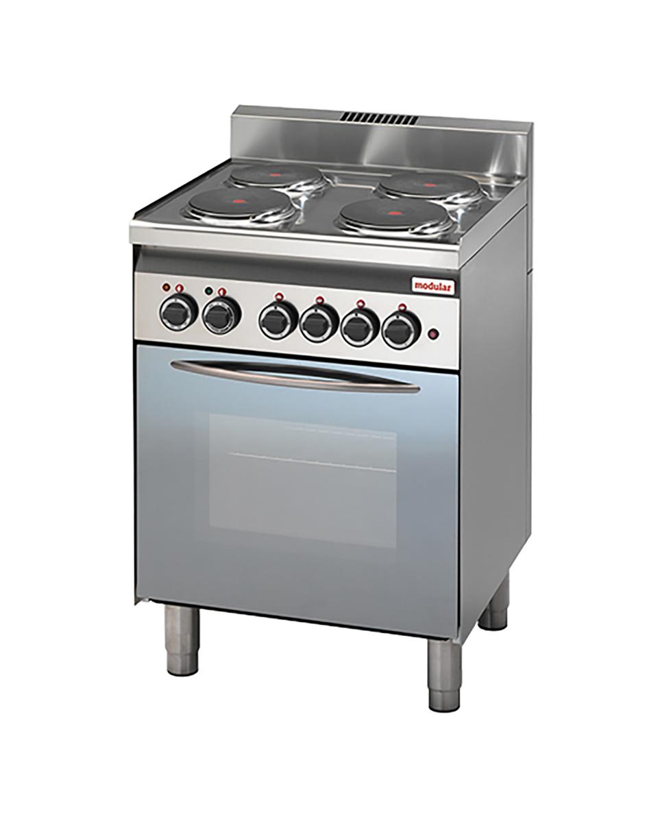 Réchaud - H 85 x 60 x 60 CM - 56 KG - 380-415V - 8300 W - Inox - +150°C / +300°C - Modulaire - 316693