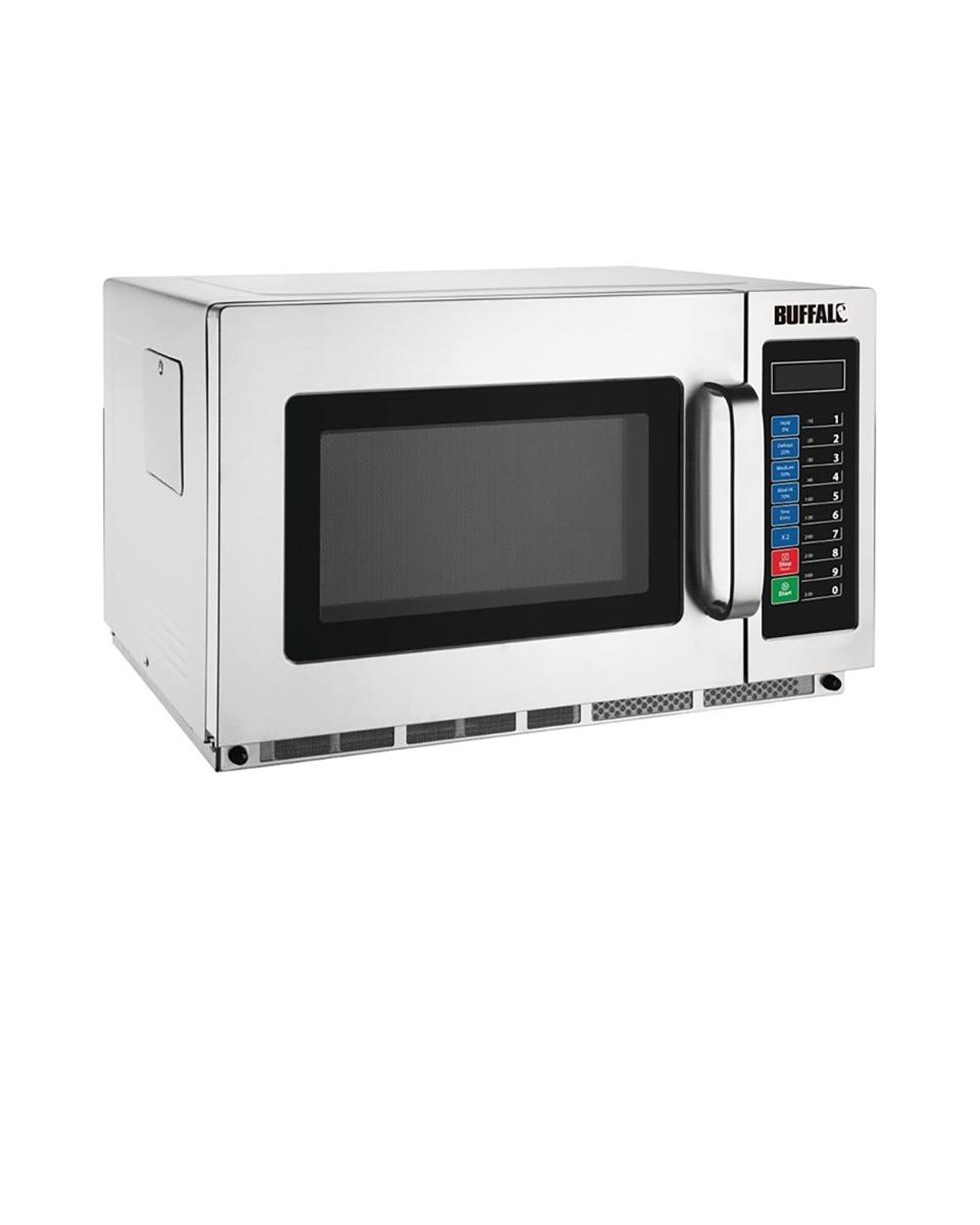 Micro-ondes - 1800 W - 34 Litres - H 36,8 x 52,8 x 57,4 CM - 240 V - Buffalo - FE142