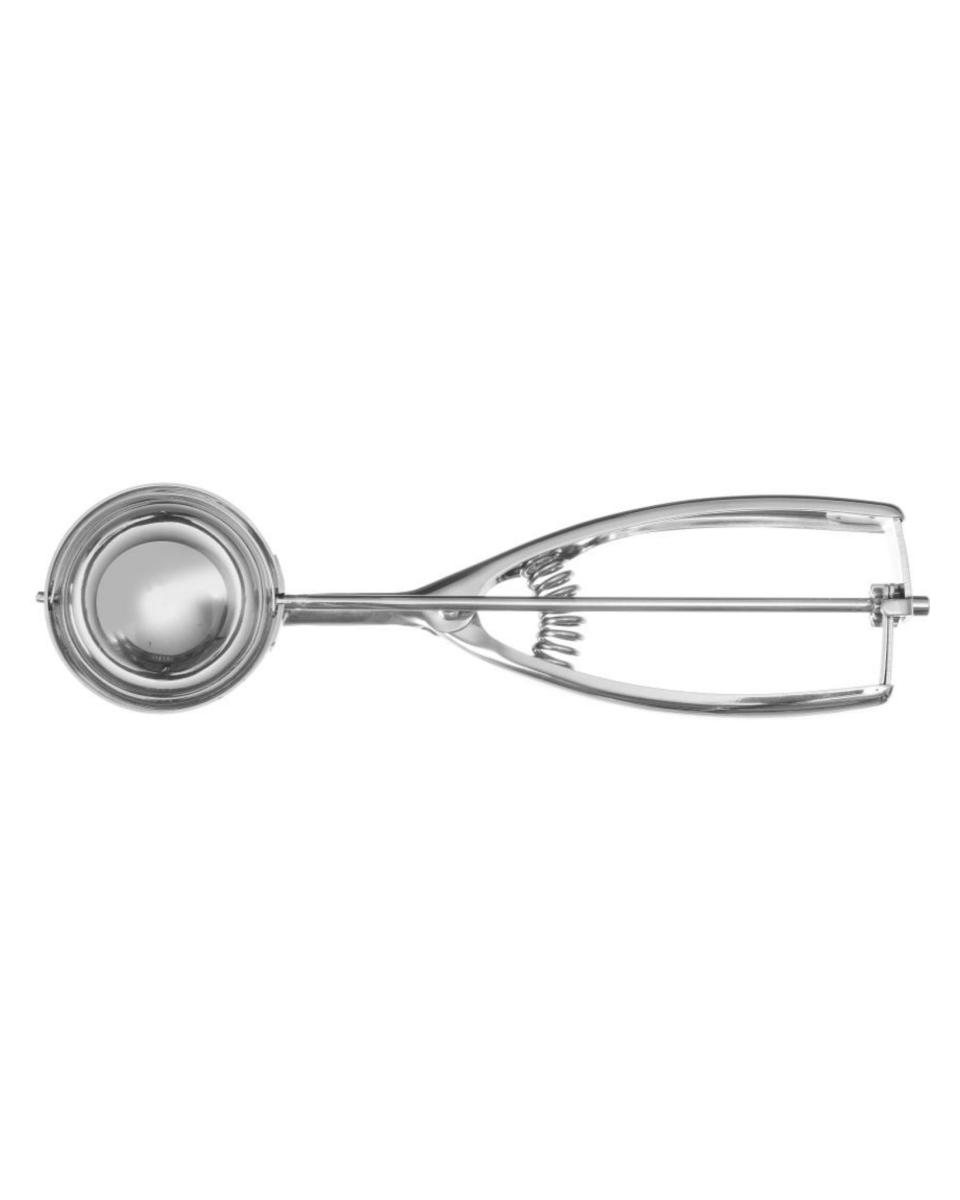 Cuillère à portion - 1/16 litre - Ø 5,9 cm - acier inoxydable - Kitchen Line - Hendi - 572214