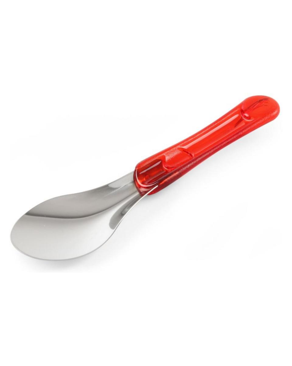 Spatules à Glace Manche Tritan - Rouge - 26 cm - Inox - Hendi - 755815