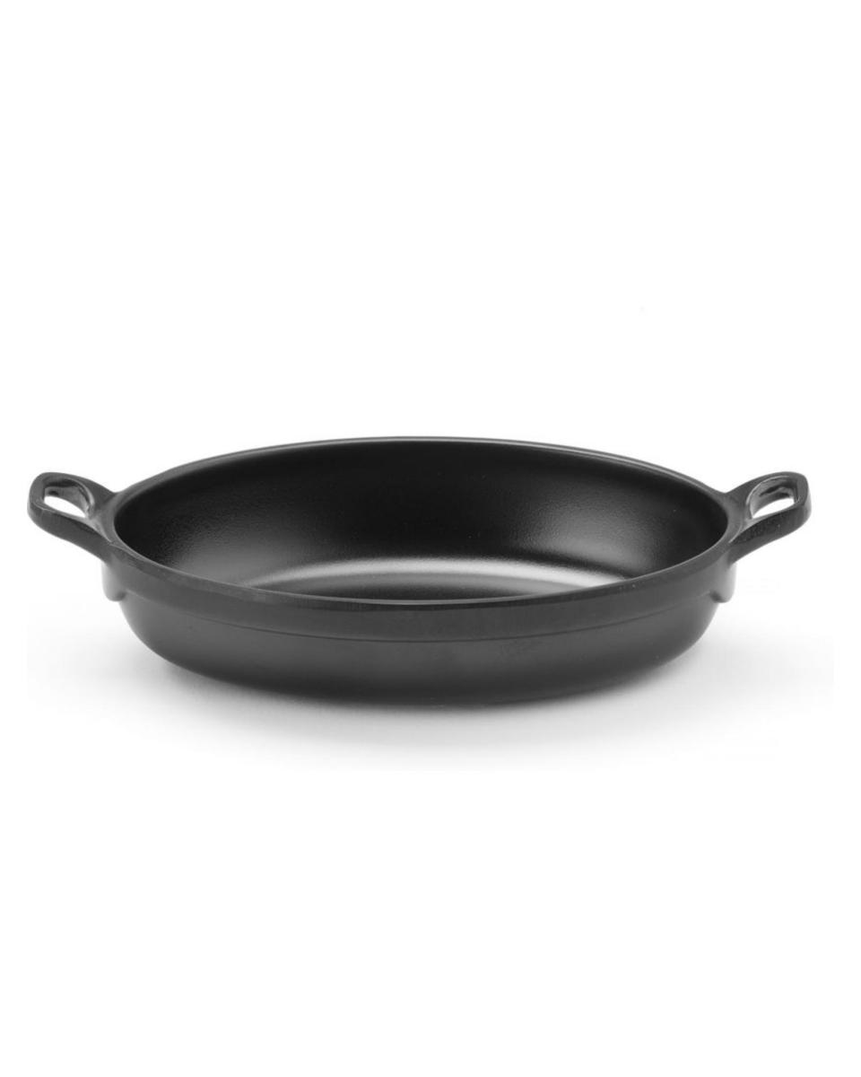 Mini poêle ovale - Little chef - 15,5 cm - Mélamine - Noir - Hendi - 564547