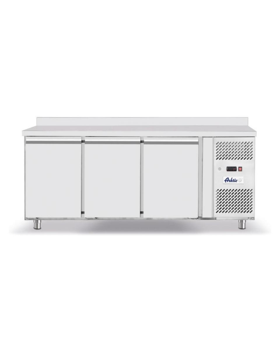 Etabli congélateur 3 portes Profi Line 420L - Inox - H 85 X 70 X 179.5 CM - Hendi - 232699