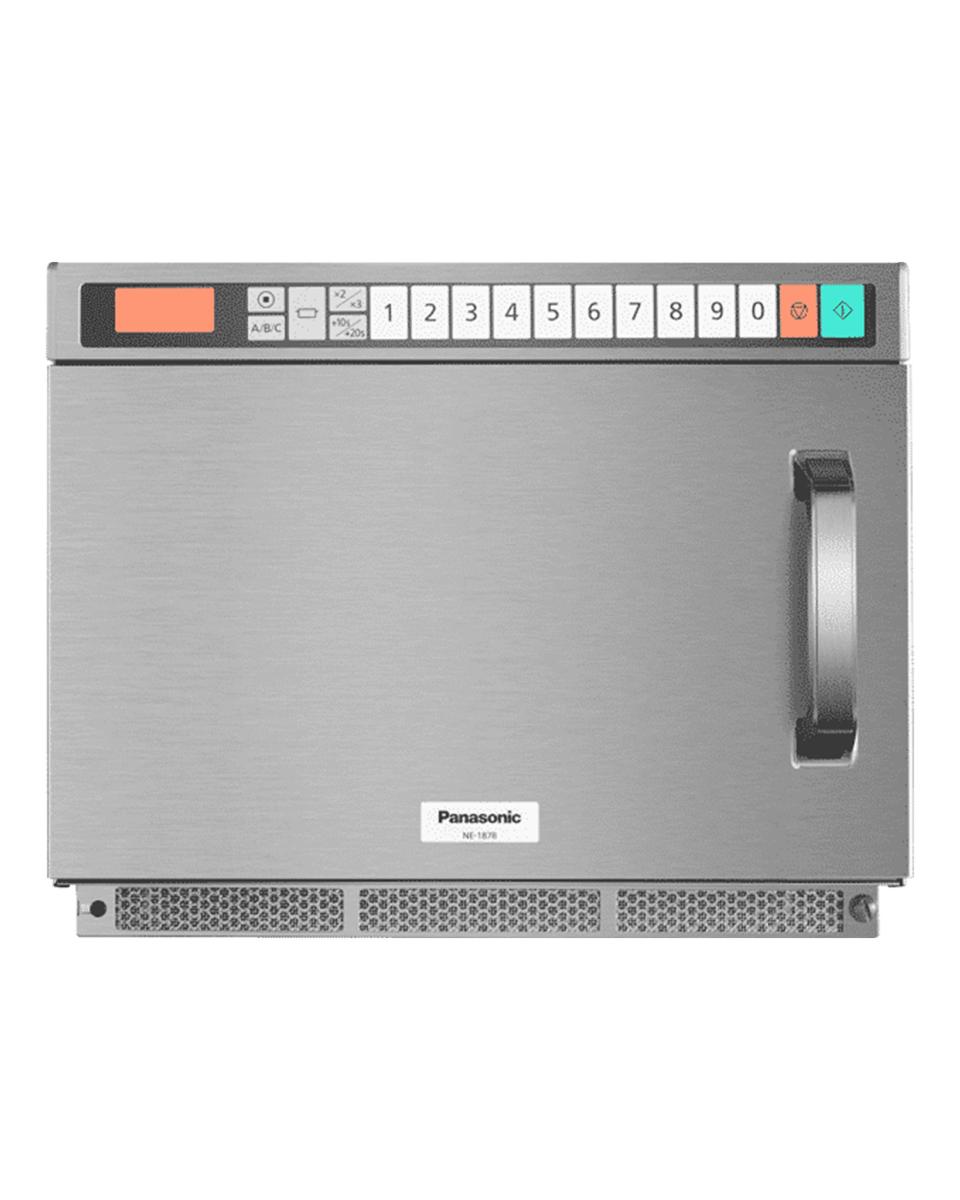 Micro-ondes - 1800 Watt - 18 Litres - Porte métallique - Programmable - Panasonic - NE-1878