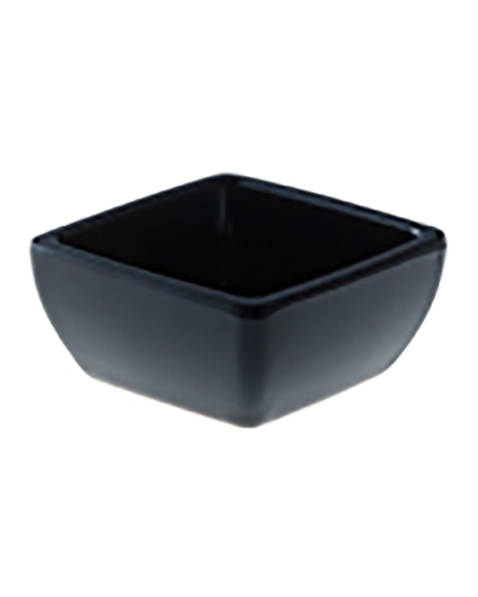 Plat - 72 pièces - 6 x 6 CM - Noir - Truyts - Mélamine - 523684