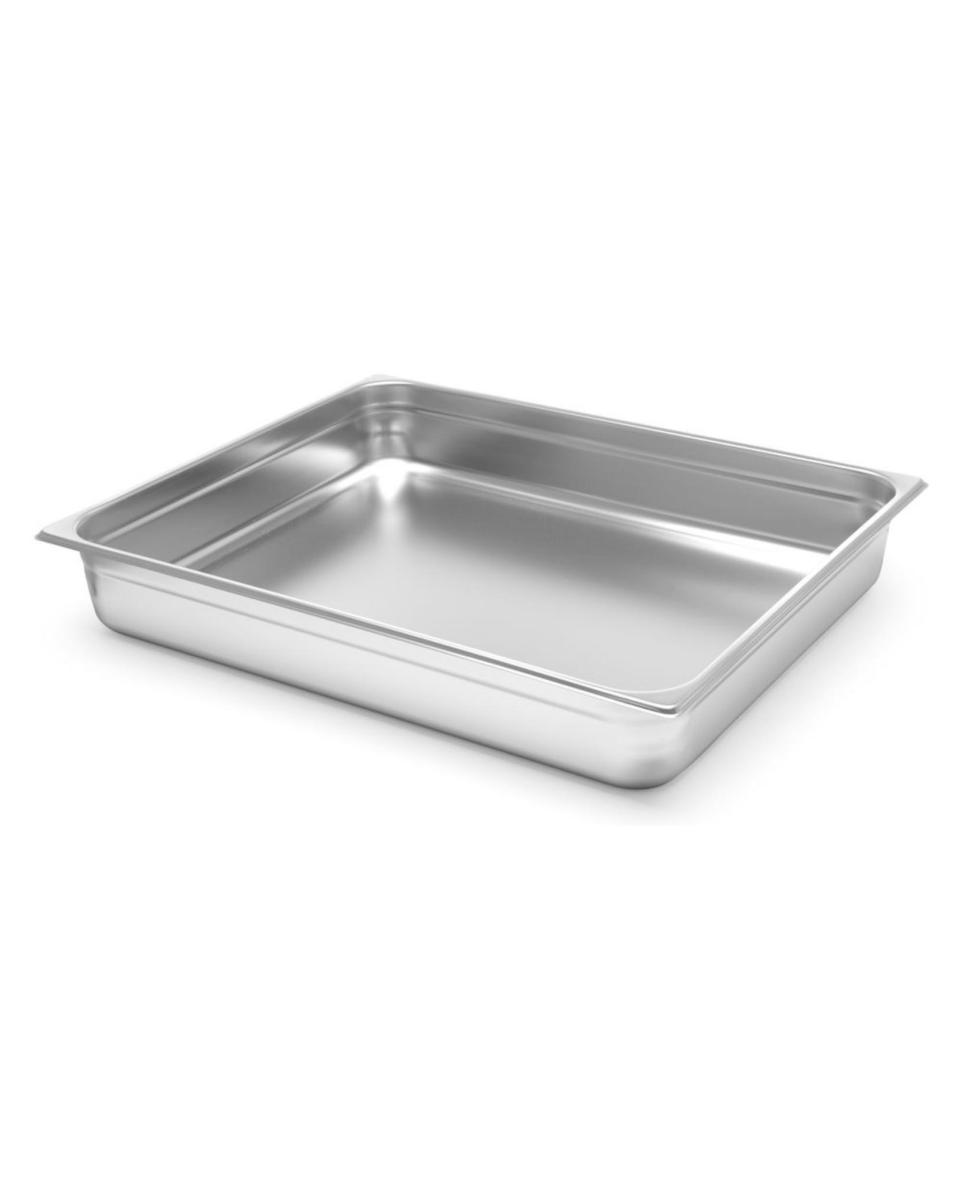 Bac gastronorme - 2/1 - 65 mm - inox - Profi Line - Hendi - 801130