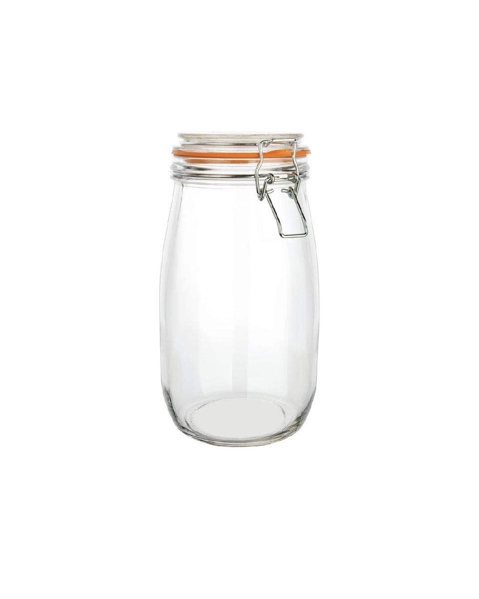 Bocal à conserve - 1,5 Litre - Ø 8,9 x H 22,2 CM - Verre - Vogue - P493