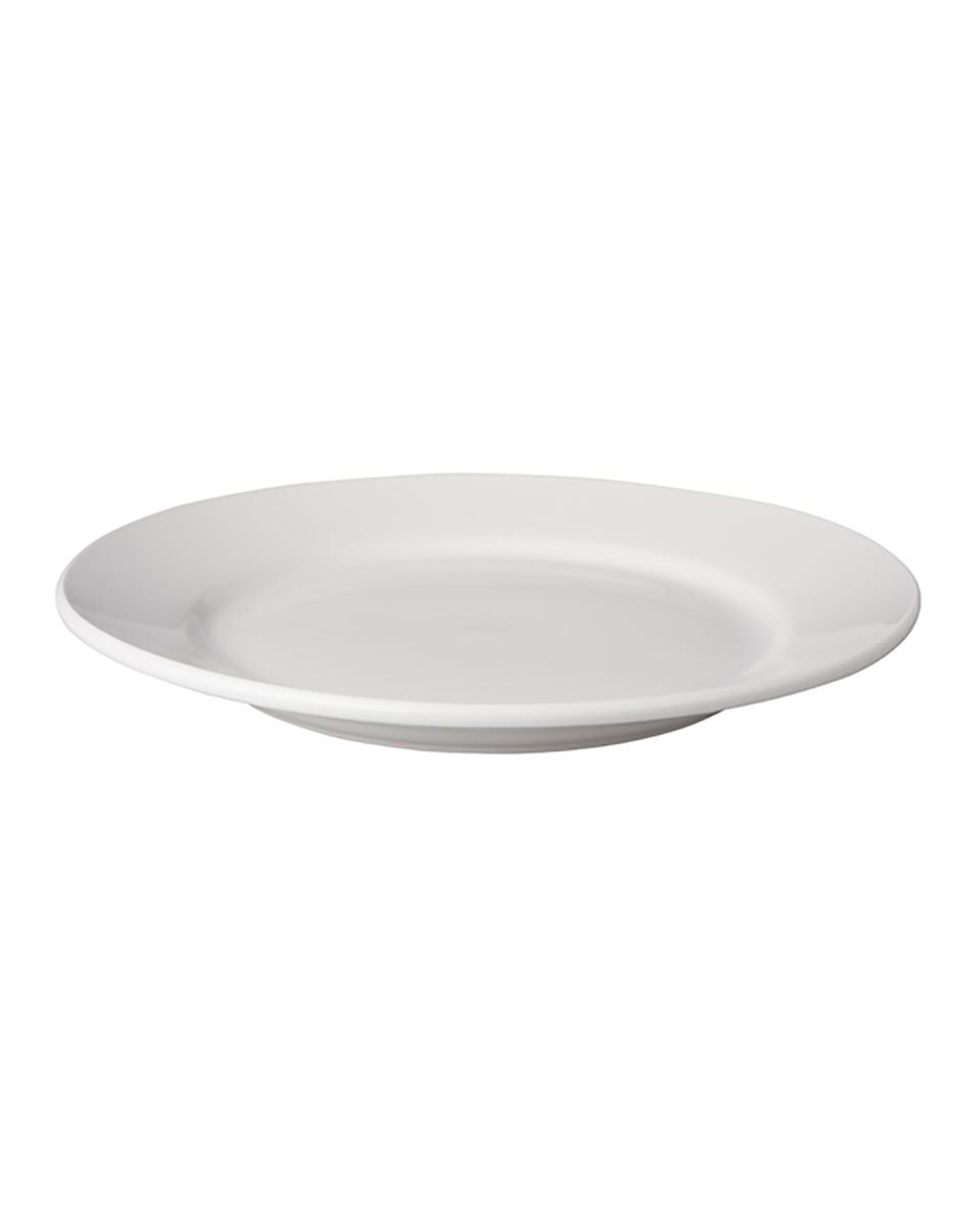 Assiette - Ø28 CM - 6 pièces - Blanc - Mammouth - Budgetline - 506941