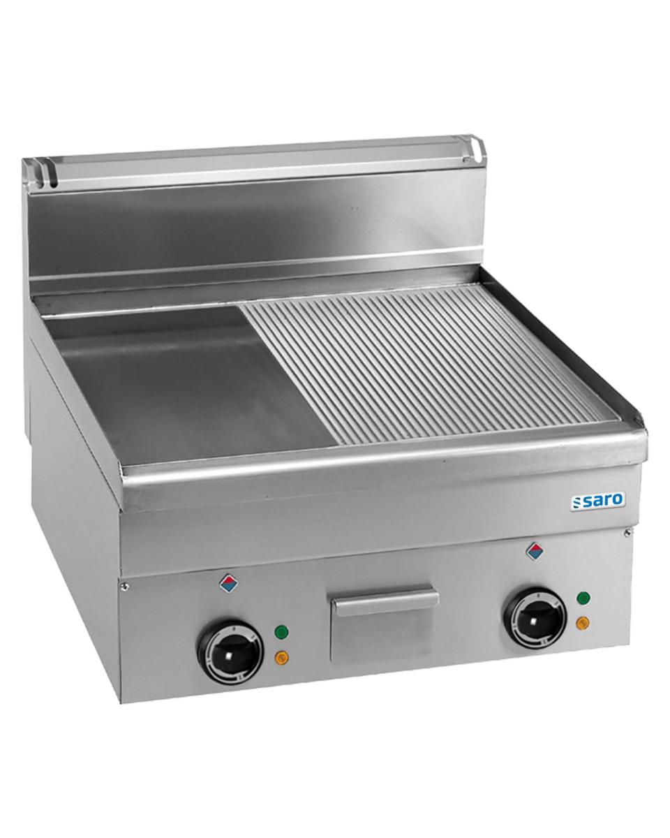 Grillplaat - Elektrisch - RVS - 400V - H 27 x B 60 x D 60 CM - Saro - 504-1120