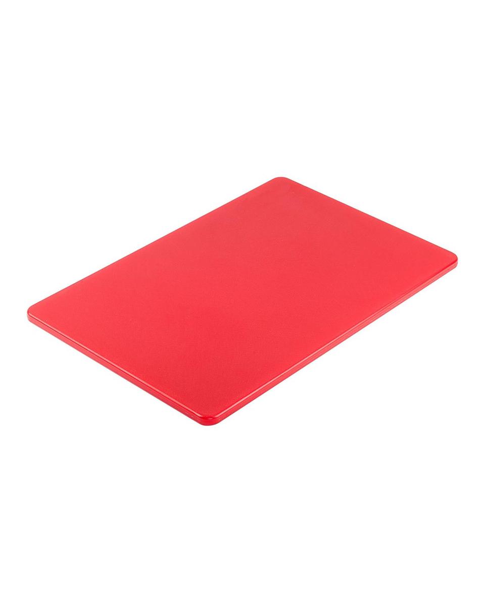 Planche à découper - 45 x 30 CM - HACCP - Rouge - Promoline