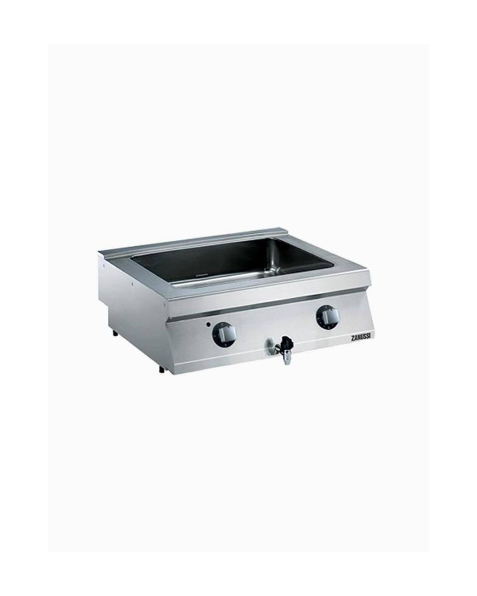 Bain-marie - Électrique - 2/1 GN - 15 CM de profondeur - Diamant - E17/BM8T-N