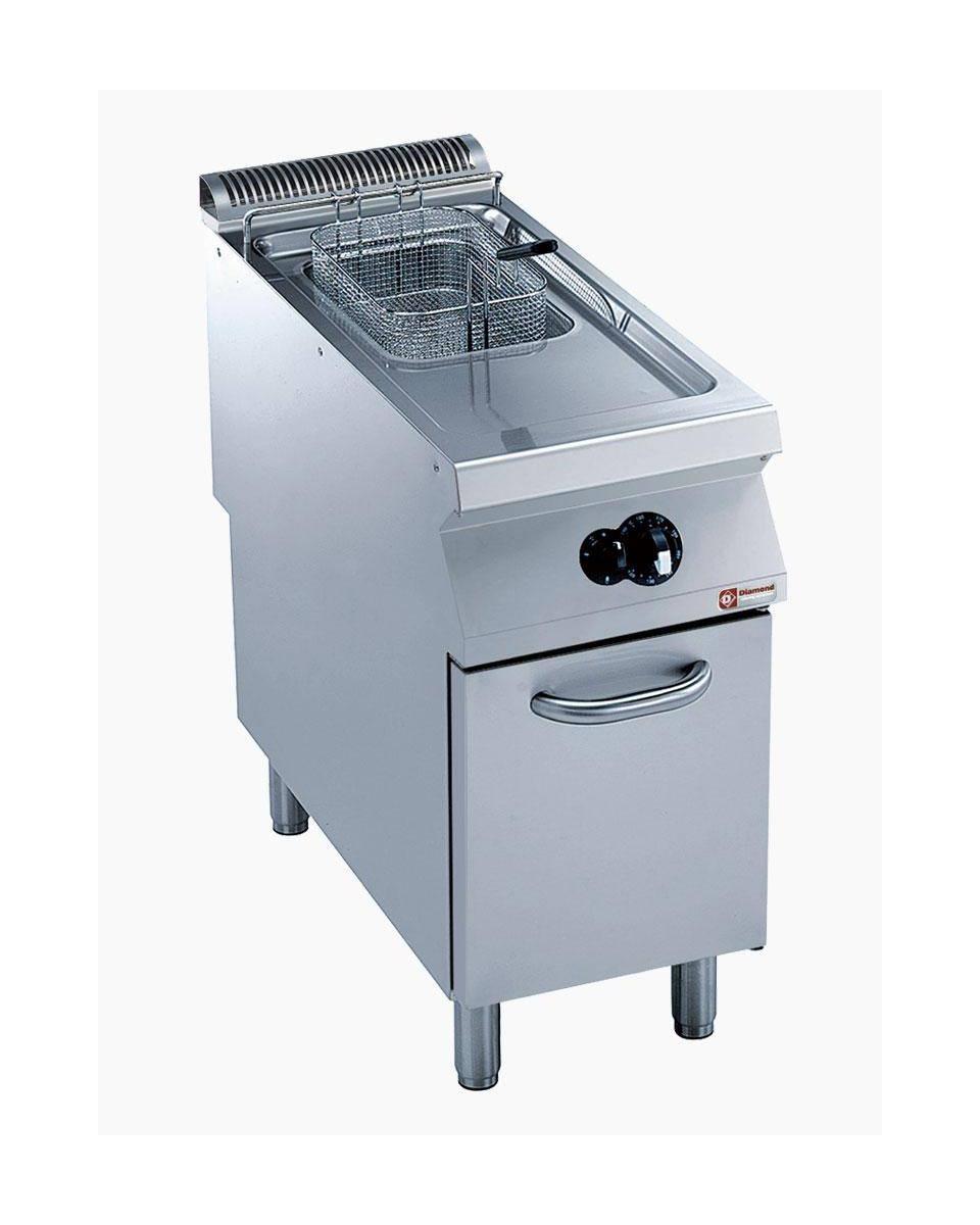 Friteuse - Ligne 2200 - Gaz - 15 Litres - H 92 x 40 x 90 CM - Diamant - G22/F15A4-N