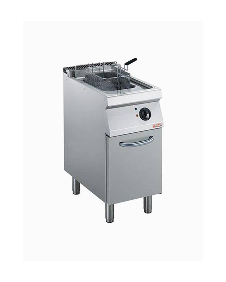 Friteuse - 14 Litre - Electrique - Robinet de vidange - Socle - Diamant - E17/F14A4-N