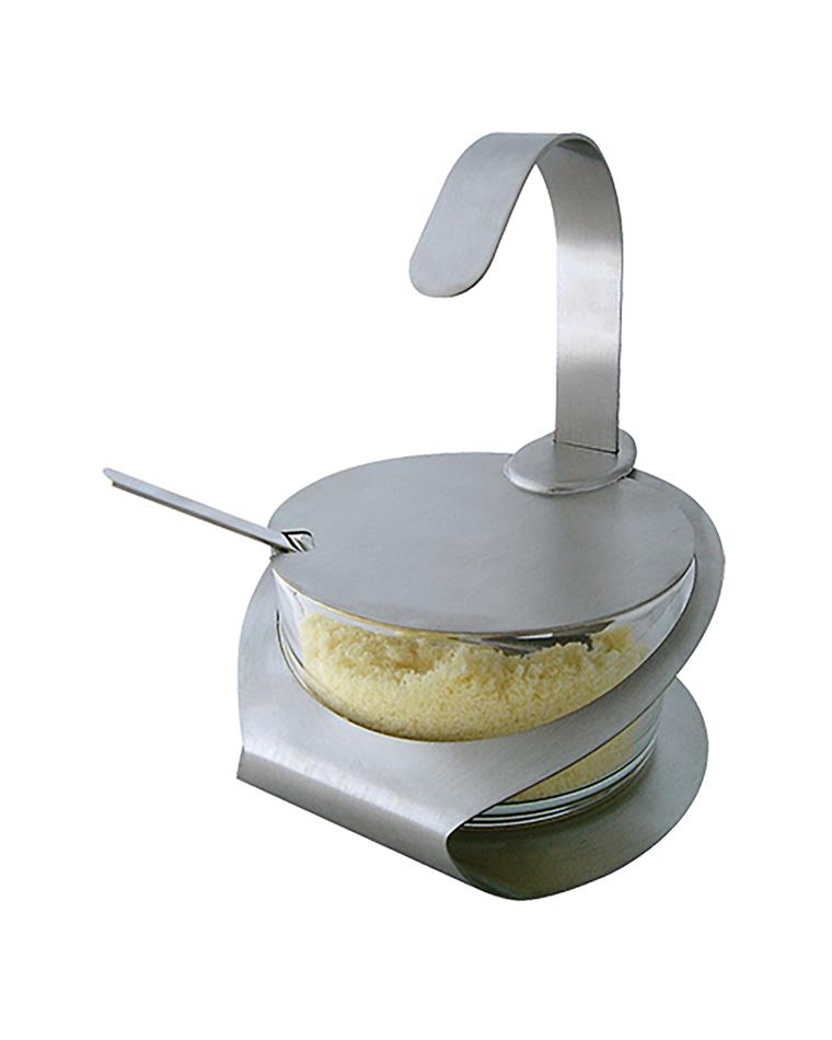 Plateau fromage - H 13 CM - 0,395 KG - Ø10,5 CM - Verre - 081045